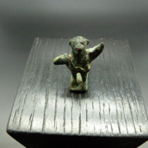 *** VENDU *** Figurine romaine de Cerbère en bronze 2ème siècle apr. J.C.