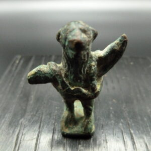 *** VENDU *** Figurine romaine de Cerbère en bronze 2ème siècle apr. J.C.