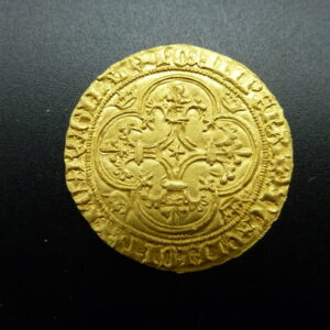 *** VENDU *** Ecu d’or à la couronne de Charles VI SUP 1ère émission de 1388