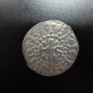 Denier d&rsquo;argent de Lothaire SUP  frappé à Bourges entre 954 et 986 ap. J.C.