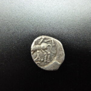 Denier KALETEDOY en argent Lingon TTB 50 – 80 av. J.C.