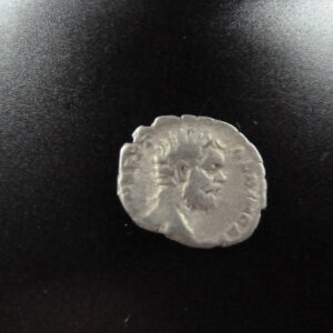 Denier en argent de Clodius Albinus TB+ frappé en 195 ap. J.C. à Rome