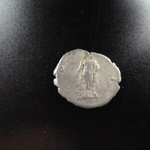 Denier en argent de Clodius Albinus TB+ frappé en 195 ap. J.C. à Rome