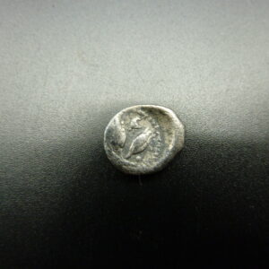Diobole en argent TB+ frappée à Rhodes entre 250 et 275 av. J.C.