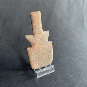 Figurine Levantine en grès veiné de type violon du début du 4ème millénaire av. J.C.