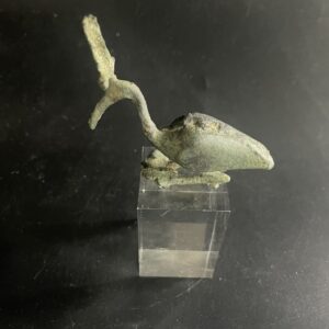 Ibis couronné égyptien en bronze de la basse époque