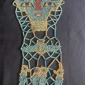 Masque mortuaire Egyptien en perles de faïence 664 – 332 av JC